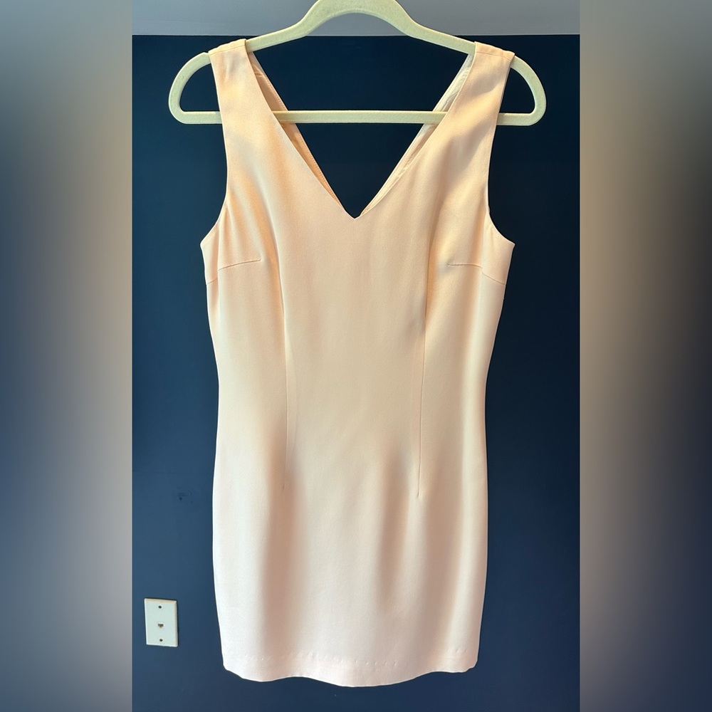Hugo Buscati Cream Strapless Dress